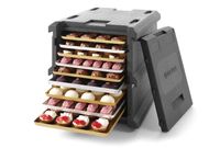 Thermobox 9x 600x400mm, HENDI, Profi Line, 128L, 540x700x(H)640mm - 707685