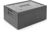 HENDI 707746 Thermobox, , Kitchen Line, GN 1/1, 40L, Zwart, 600x400x(H)283mm