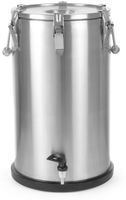 HENDI 710326 Geïsoleerde draagbare container – met kraan, , Profi Line, 35L, Diameter ⌀ 33 cm - Hoogte 57 cm