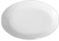 Hendi Schaal ovaal Flora 320x230x40 mm wit porselein |787076