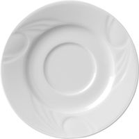 Hendi Schotel 125x16 mm | Karizma voor espressokop wit porselein |798034