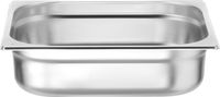 Hendi Gastronormbak 2/3 | 100 mm hoog | RVS Budget Line | 800232