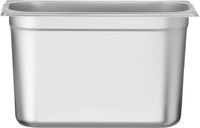 Hendi Gastronormbak 1/3 | 200 mm hoog | RVS Budget Line | 800454