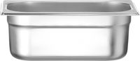 Hendi Gastronormbak 1/4 | 100 mm hoog | RVS Budget Line | 800539
