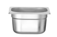 Hendi Gastronormbak 1/6 | 100 mm hoog | RVS Profi Line | 801727