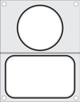 Traysealer Matrix, 2 Containers (1x 178x113 Mm, 1x ø115 Mm) - Hendi 805657