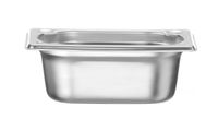 Hendi Gastronormbak 1/9 | 65 mm hoog | RVS Kitchen Line | 806722