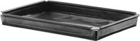 HENDI 808337 Ovenschaal voor Speedovens, non-stick coating, versterkt, , Zwart, 290x190x(H)30mm