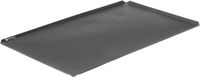 HENDI 808375 Tray, geperforeerd, anti-aanbak, 4 randen, , Zwart, 600x400x(H)10mm, Rechthoekig
