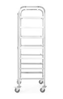 Afwaskorven Trolley - 7x 500x500 Mm, HENDI, 555x500x(H)1700mm - HENDI 810583