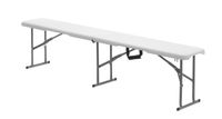 Hendi inklapbare Bank | 183x30x(h)43cm | 811191
