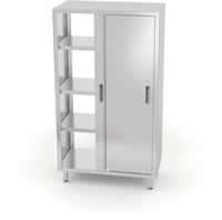 Doorvoerkast Met Schuifdeuren, HENDI, Kitchen Line, 800x700x(H)1800mm - HENDI 812402