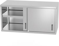 Wandmontagekast Met Schuifdeuren - Gelast - Diepte: 300mm. - HENDI - Profi Line - 800x300x(H)600mm - HENDI 814154