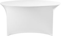 Hendi Tafelhoes Symposium rond | wit | diameter 180cm | 814451