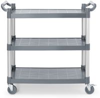 AmerBox 816264 Serveerwagen polypropyleen met 3 bladen, groot, , 1010x500x(H)960mm