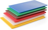 HENDI 826676 Snijplanken HACCP Gastronorm 1/1 - set van 6 kleuren, , 6 st., 530x325mm