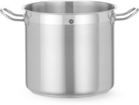 HENDI 830543 Stoofpan hoog, zonder deksel, , Profi Line, 9,8 Liter, Diameter ⌀ 24 cm - Hoogte 22,6 cm