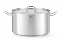 Kookpan Middel - met Deksel - HENDI - Kitchen Line - 15L - Diameter 32 cm - Hoogte 19 cm - 836507