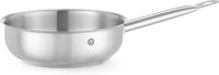 Sauteuse - zonder Deksel - HENDI - Kitchen Line - 1,7 Liter - Diameter 20 cm - Hoogte 6,5 cm - 839409