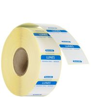 HENDI 850800 Voedselveiligheid dagstickers, herbruikbaar, , Maandag, Blauw, 1000 st., 25x25mm