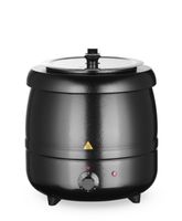 Hendi Soepketel zwart Hendi 8 l 340x360 mm 230V 435W |860083