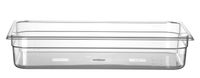 Hendi Gastronormbak 1/1 | 100 mm hoog | polycarbonaat transparant | 861226