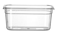 Hendi Gastronormbak 1/3 | 150 mm hoog | polycarbonaat transparant | 861516