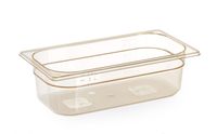 Hendi Gastronormbak 1/3 | 65 mm hoog | grilamid bpa-vrij transparant | hittebestendig | 869482