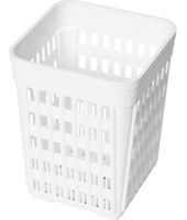 Hendi Bestekkorf vierkant wit PP 110x110x140 mm | 871300