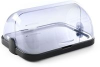 HENDI 871874 Koeldisplay met rolltop, enkel, , Donkergrijs, 440x320x(H)205mm