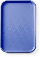 Fastfooddienblad Polypropyleen GN 1/1, AmerBox, GN 1/1, Blauw, 530x325x(H)20mm - 878569