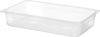 Hendi Gastronormbak 1/1 | 100 mm hoog | PP tranparant | koel/vries | 880029