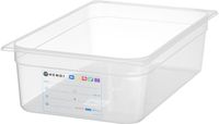 Hendi Voorraaddoos GN 1/1 150 mm HACCP PP | 880067