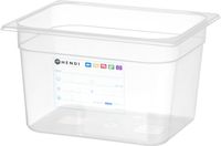 Hendi Voorraaddoos GN 1/2 200 mm HACCP PP | 880159