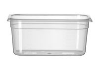 Hendi Gastronormbak 1/3 | 150 mm hoog | PP tranparant | koel/vries | 880210