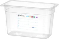 Hendi Voorraaddoos GN 1/3 200 mm IML polypropyleen | 880258