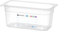 Hendi Voorraaddoos gastronorm 1/3 150 mm PP | 880265