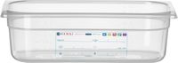 Hendi Voorraaddoos GN 1/3 100 mm IML polypropyleen | 880272