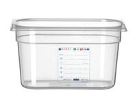 Hendi Voorraaddoos GN 1/4 150 mm IML polypropyleen | 880364