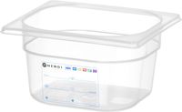 Hendi Voorraaddoos GN 1/6 100 mm IML polypropyleen | 880470