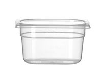 Hendi Gastronormbak 1/9 | 100 mm hoog | PP tranparant | koel/vries | 880524