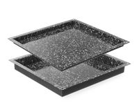 Hendi Gastronormbak geëmailleerd GN 2/3 | 40 mm hoog | 890349