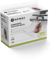 Hendi Vacuumverpakkingszakken met reliëf 15x40cm 100 stuks | 971048