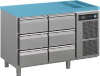 Hoshizaki PREMIER K 2 B 3D 3D L E Gekoelde werkbank met 2 secties