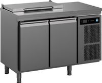 Hoshizaki PREMIER K 2 SL DL DR L E Gekoelde werkbank met 2 secties en saladière werkblad
