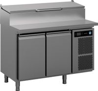Hoshizaki PREMIER K 2 PT DL DR L E Gekoelde werkbank met 2 secties en pizza prep werkblad
