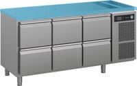Hoshizaki PREMIER K 3 B 2D 2D 2D L E Gekoelde werkbank met 3 secties