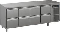 Hoshizaki PREMIER K 4 A 2D 2D 2D 2D L E Gekoelde werkbank met 4 secties