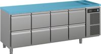 Hoshizaki PREMIER K 4 B 2D 2D 2D 2D L E Gekoelde werkbank met 4 secties