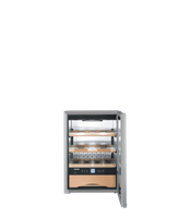 Liebherr Wijnbewaarkast GrandCru RVS met Glasdeur - WKES 653